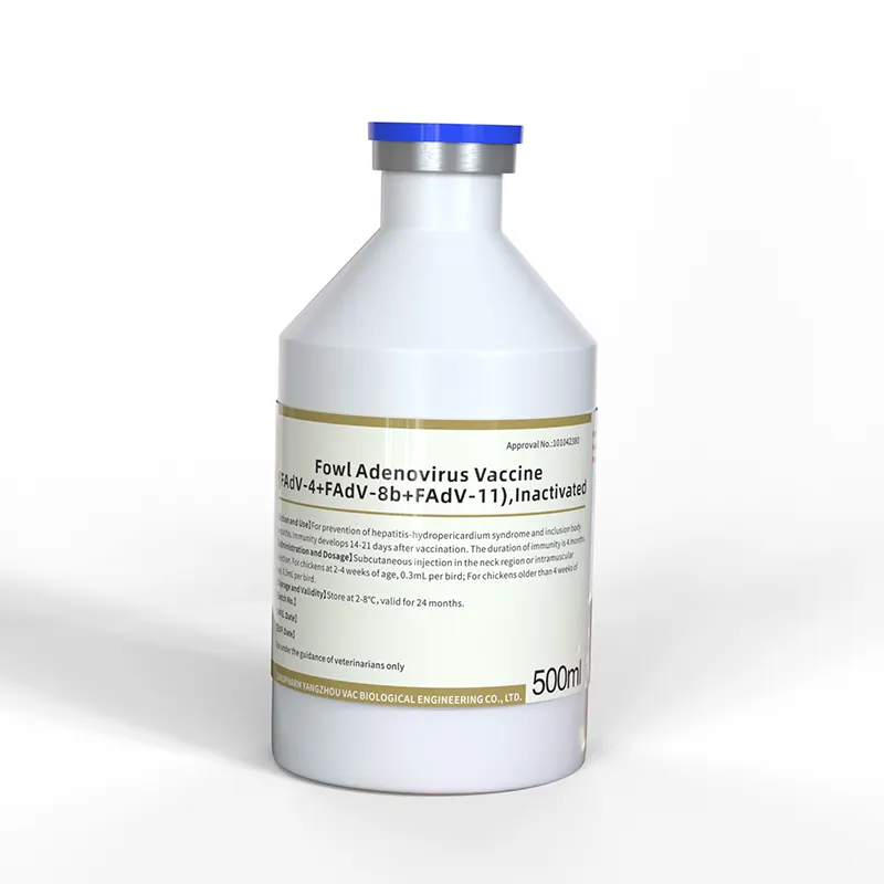 Fowl Adenovirus Vaccine (FAdV-4+FAdV-8b+FAdV-11), Inactivated